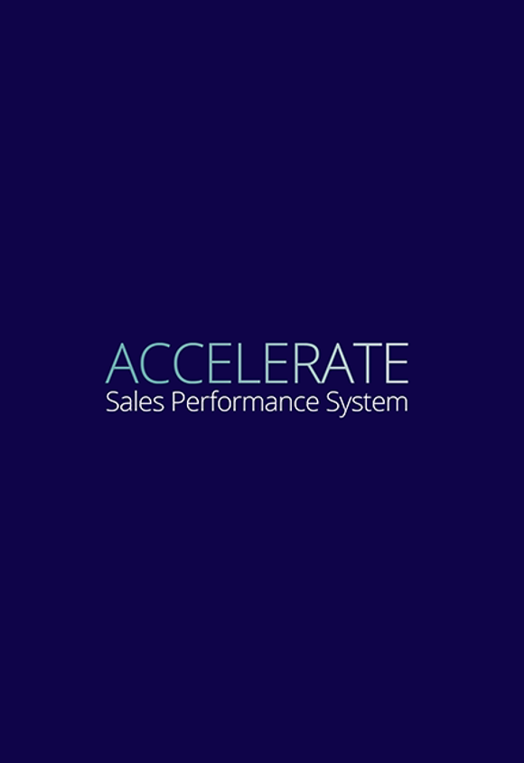 accelerate sales performance system overview